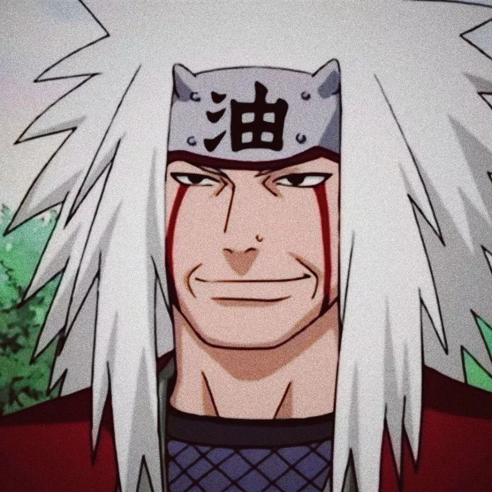 火影忍者自来也头像 永远的好色仙人 游龙当归海,海不迎我,自来也!