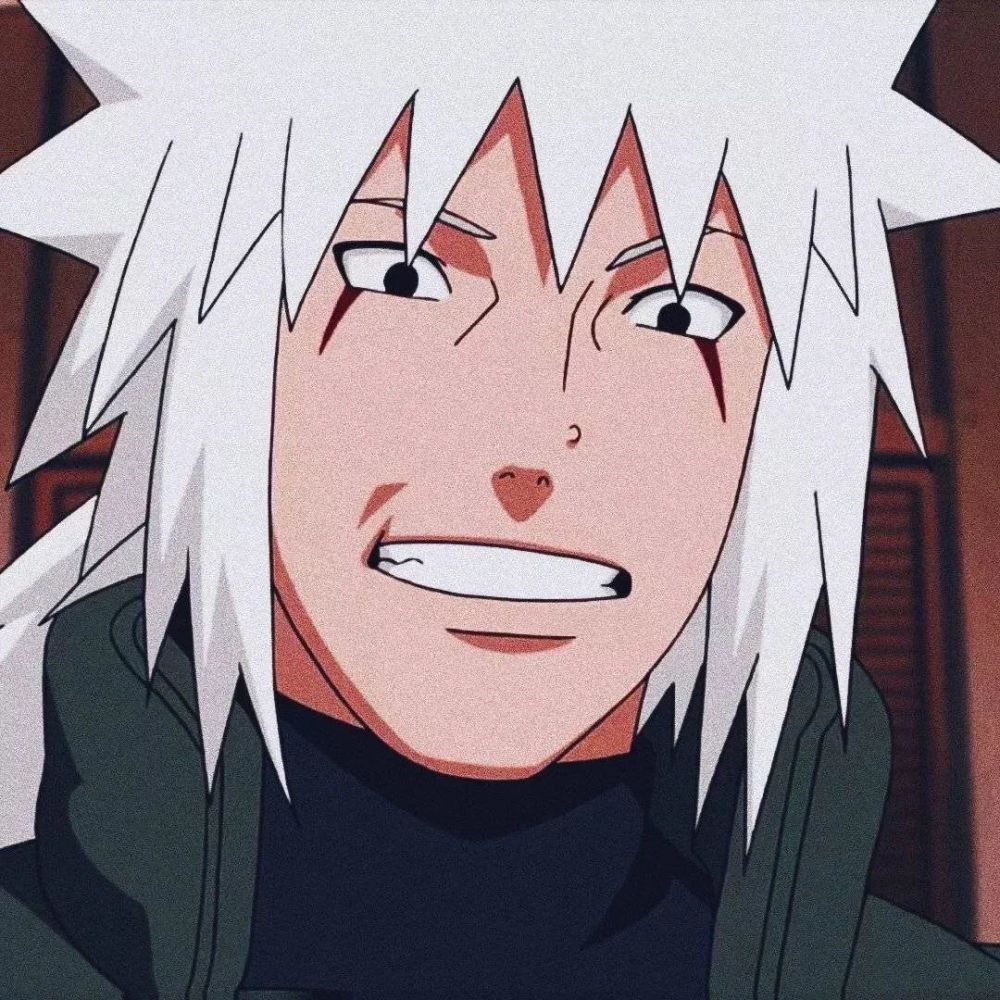 火影忍者自来也头像 永远的好色仙人 游龙当归海,海不迎我,自来也!