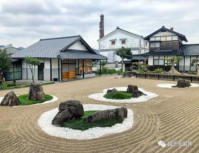 日式花园 方寸之间自有天地 尽显万千世界 枯山水 日本