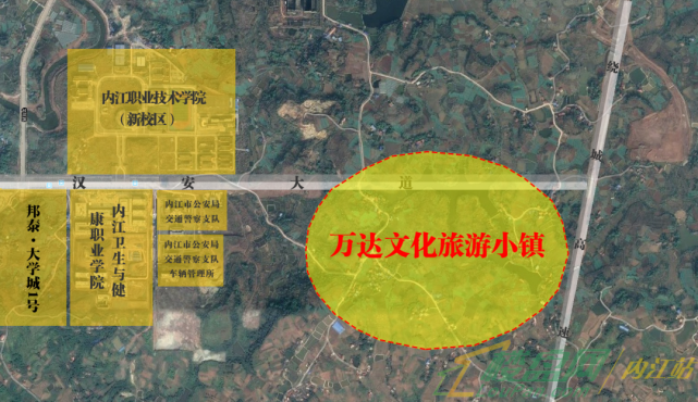 内江汉安湖片区规划图片