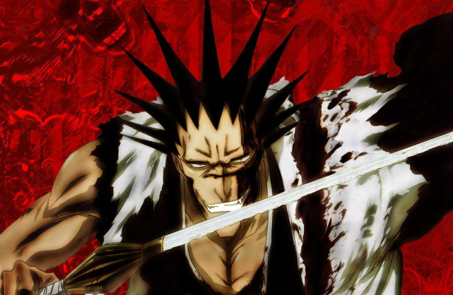 死神 拥有着狂野魅力的霸气男人 尸魂界的 平砍之王 更木剑八 更木剑八 护廷十三队 十一番队 灵压 破面 死神