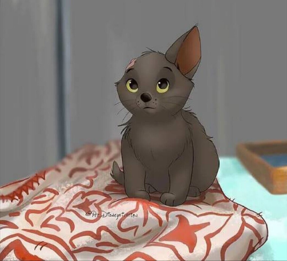 迪士尼画风下的特殊小动物这也太暖心了吧