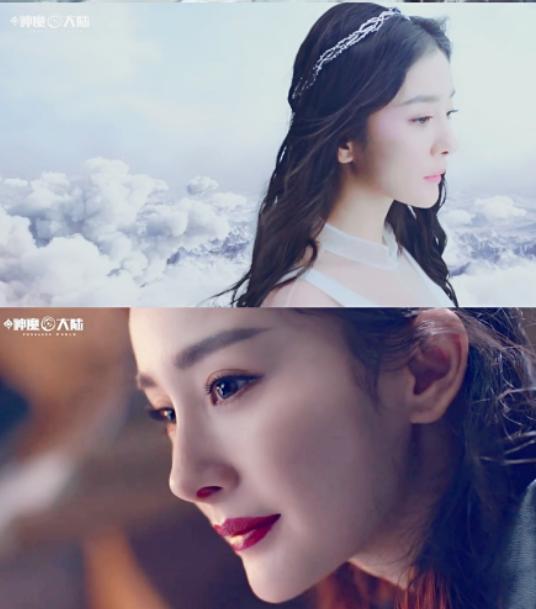 杨幂最新女神造型曝光这足以角逐2021金鹰女神了吧