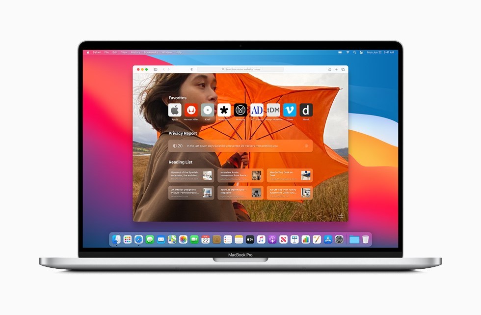 借助 safari 浏览器的新功能,用户可以通过主页的背景图像和内容版块
