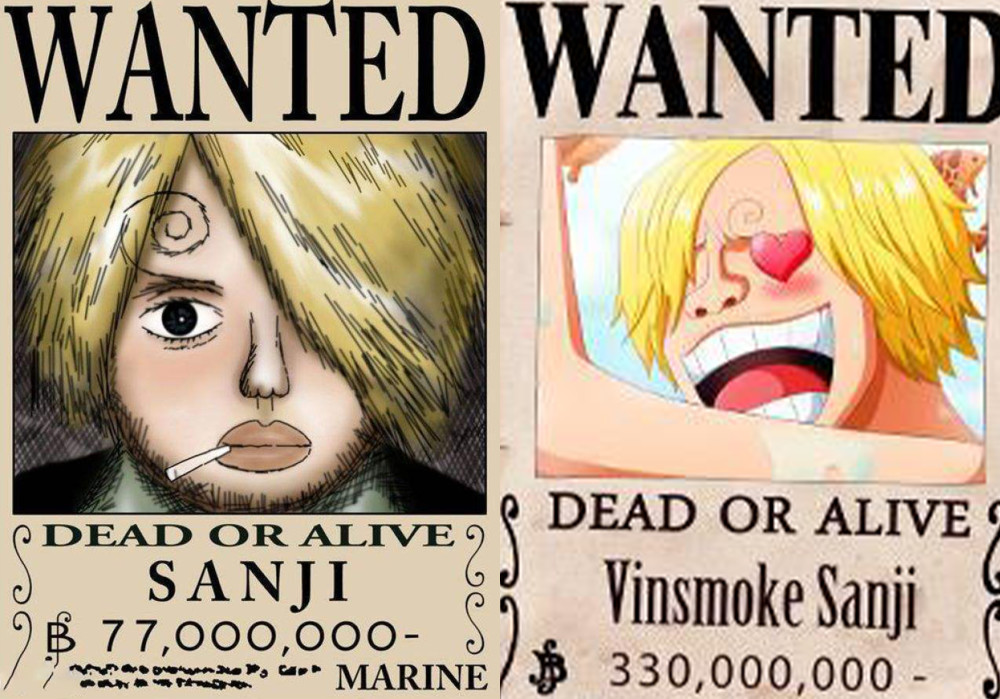 对于路飞来说,赏金是证