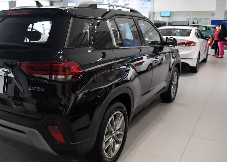 "黑武士"现代ix35,2.0l 7at,比逍客有魅力,11.99万起