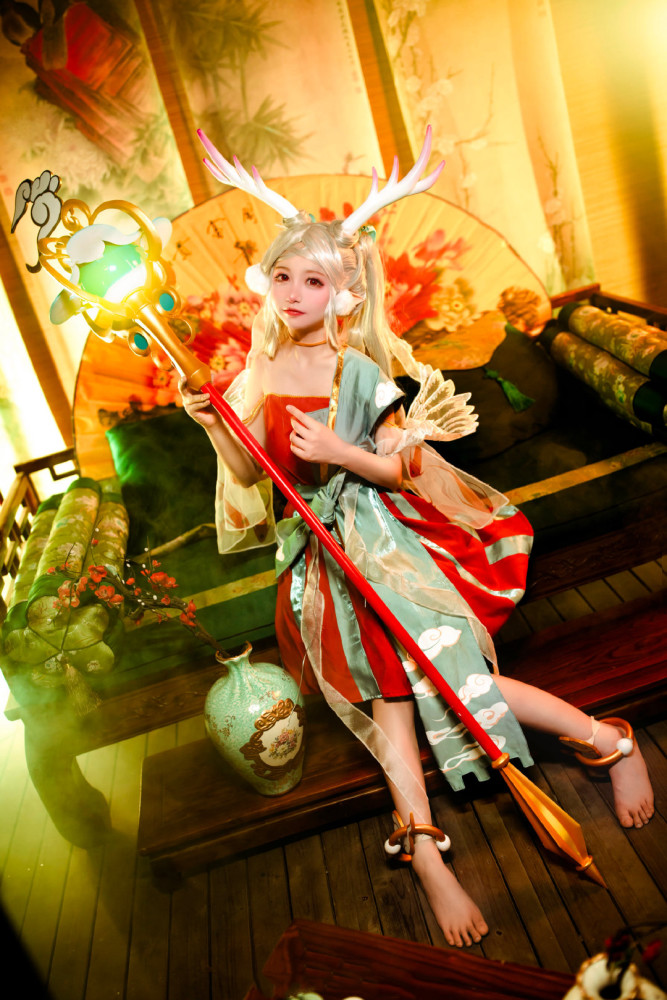 86期王者cos:什么小鹿女的,一定是最可爱的女孩纸了!_腾讯新闻