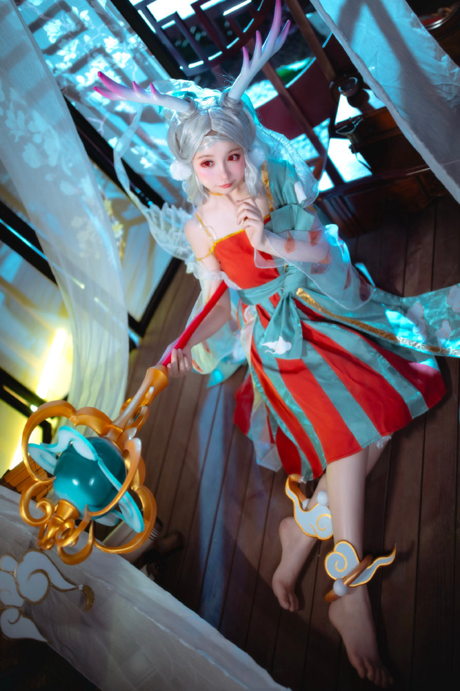 86期王者cos:什么小鹿女的,一定是最可爱的女孩纸了!