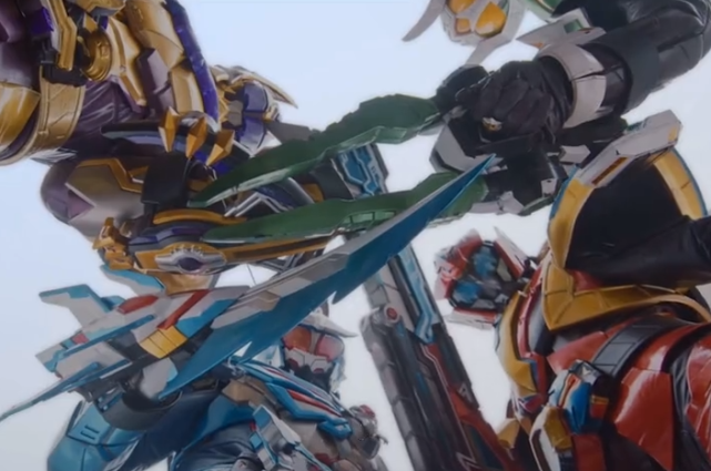 铠甲勇士:猎铠大决战画面公开,时间倒退一万年,刑天和飞影再现招牌