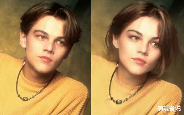 粉丝把小李子女化颜值秒杀网红这到底撞脸了多少个女星