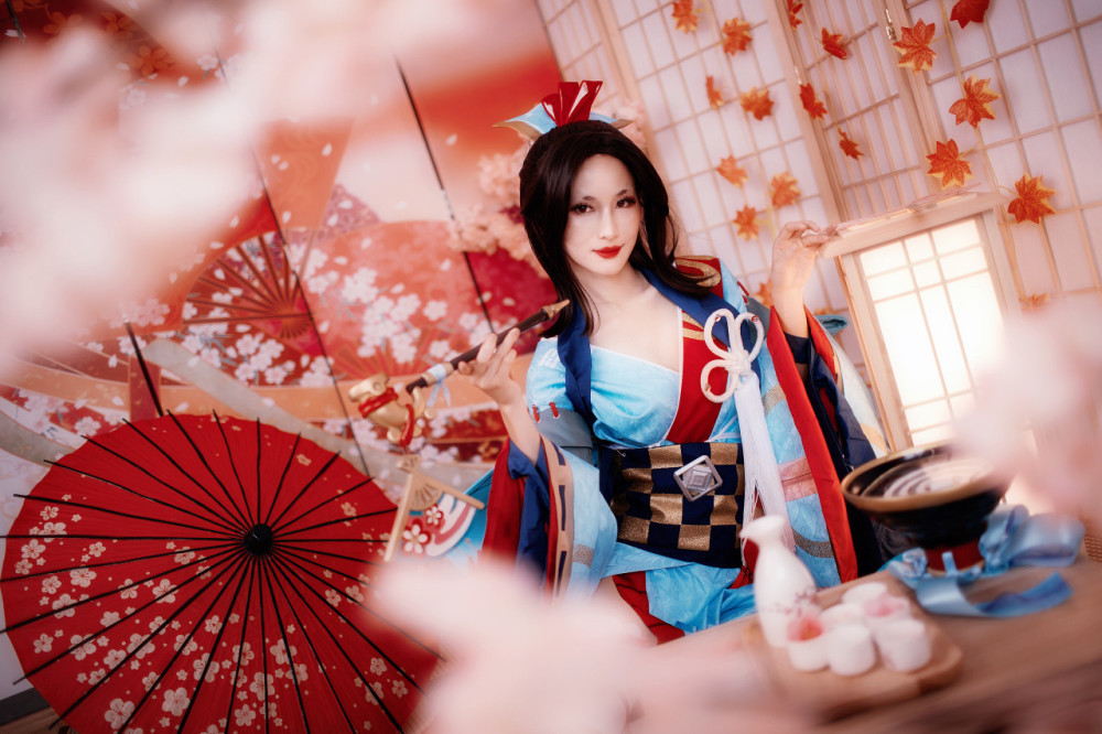 阴阳师 sr烟烟罗觉醒cosplay