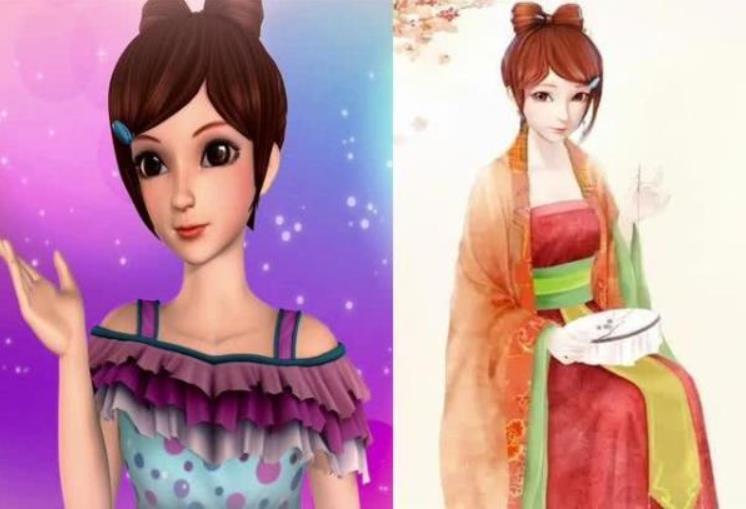 叶罗丽:当女生们穿上古装,陈思思是大家闺秀,白光莹还学会了这个乐器!