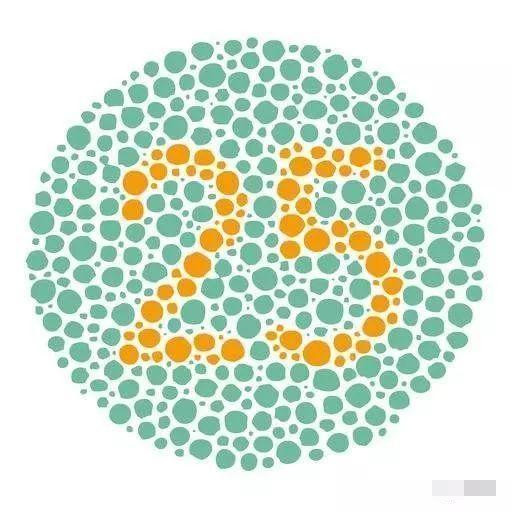 2019色盲测试图色弱图片