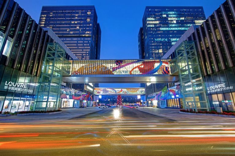 罗浮宫家居艺术中心打造广州首个空中艺术馆