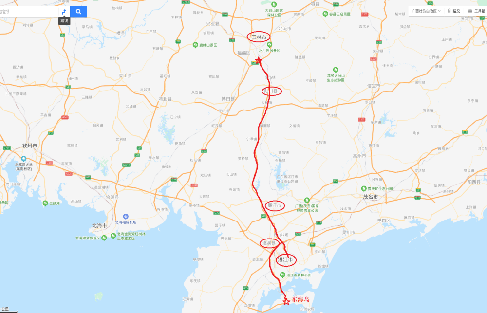 玉湛高速公路7月正式通车,粤桂经济合作的快速通道