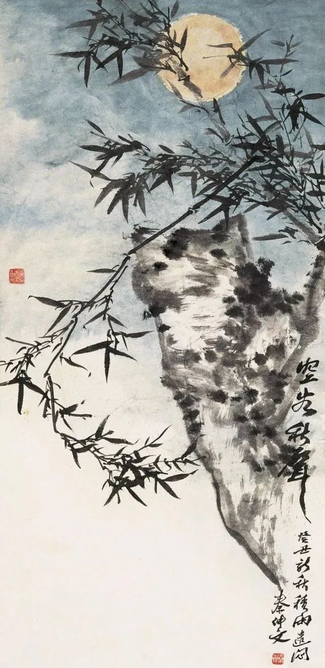 秦仲文先生画竹气韵非凡