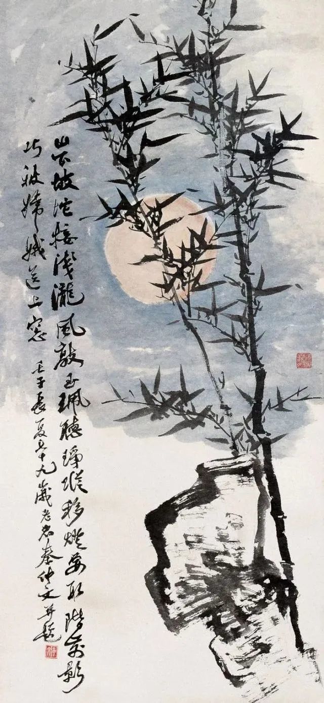 秦仲文先生画竹气韵非凡