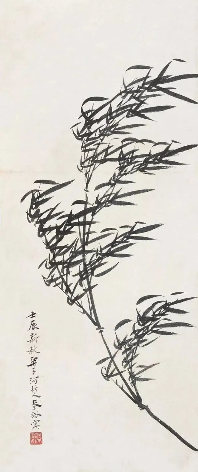 秦仲文先生画竹气韵非凡