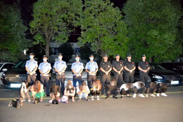 广元警方打掉一卖淫嫖娼窝点,抓获9人!