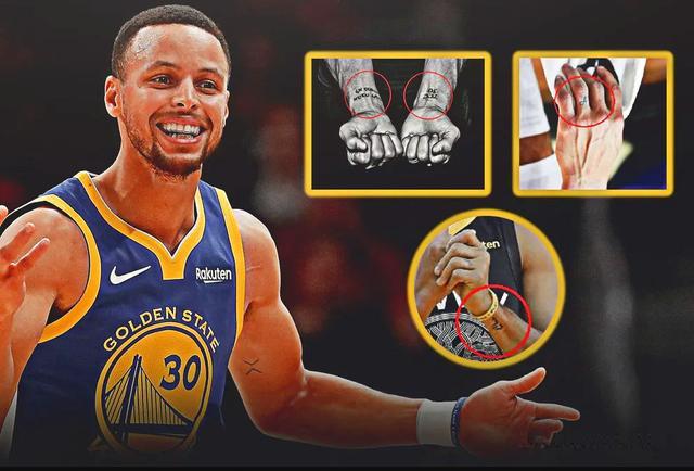 库里的7处纹身令人费解勇士后卫对象形缩写的迷恋