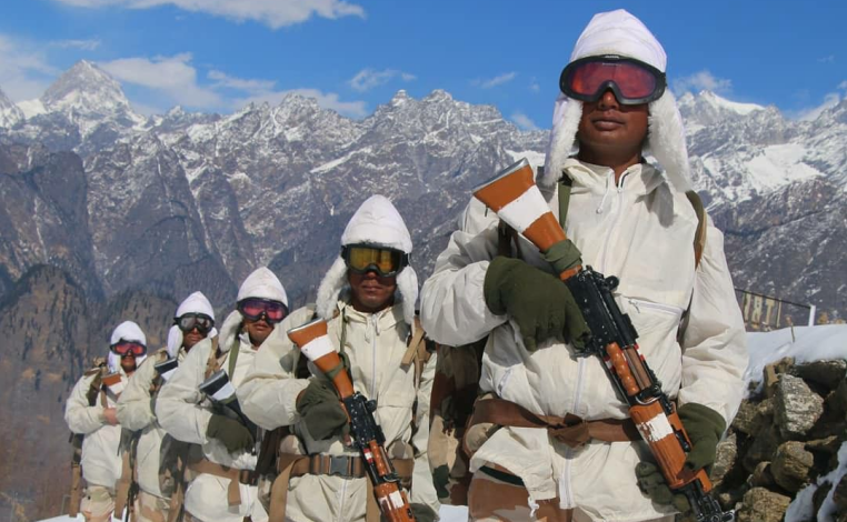 印度边防战士事迹图片
