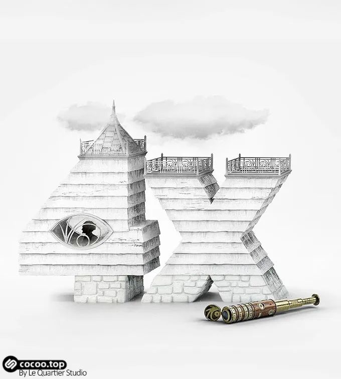 在广告设计过程中运用重组同构的表现形式时,若要使简单普通的图形