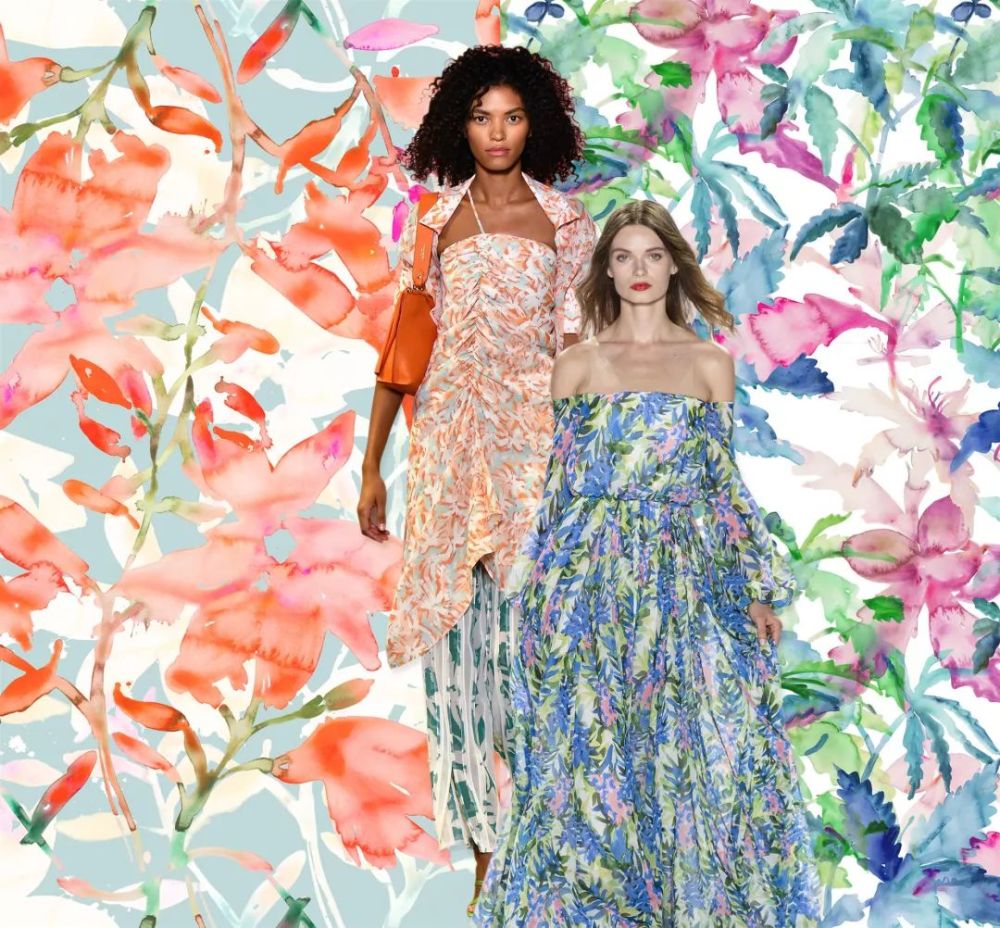 流行趋势 | 2021春夏女装设计图案灵感趋势