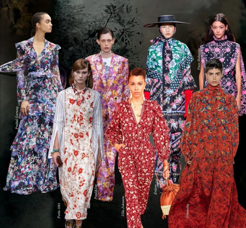 流行趋势 | 2021春夏女装设计图案灵感趋势