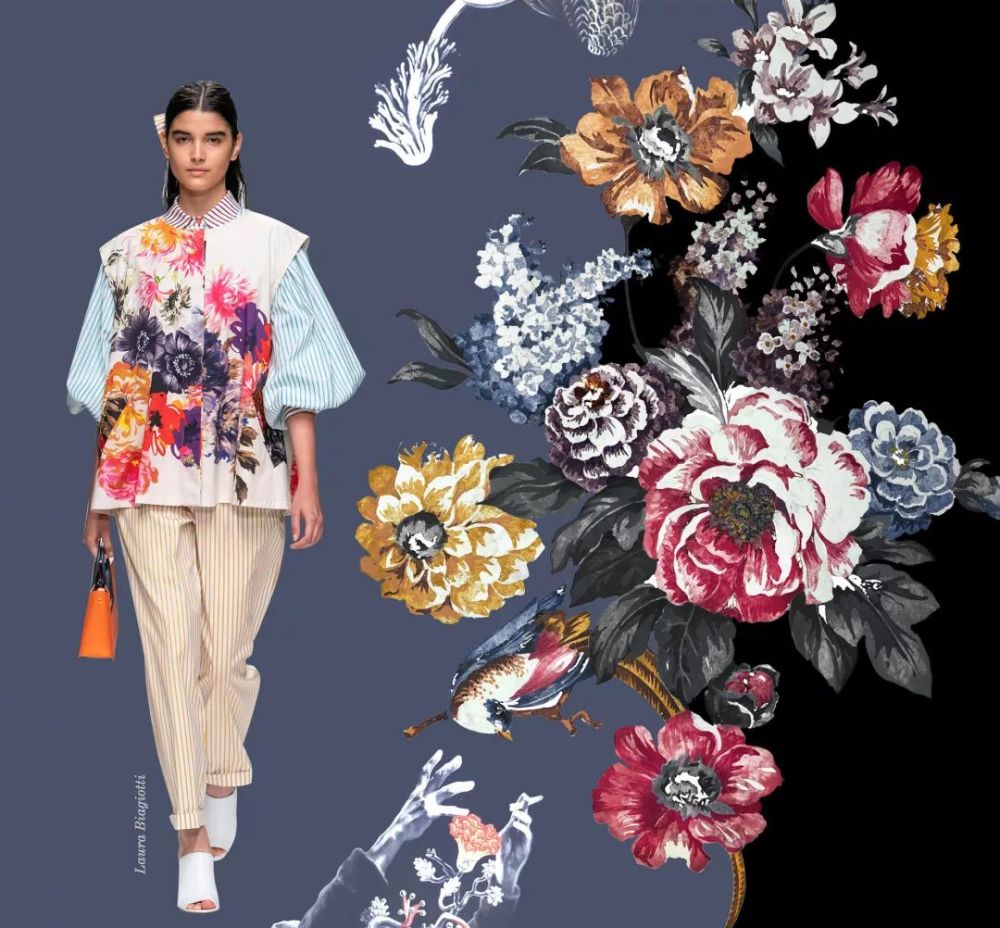 流行趋势 | 2021春夏女装设计图案灵感趋势