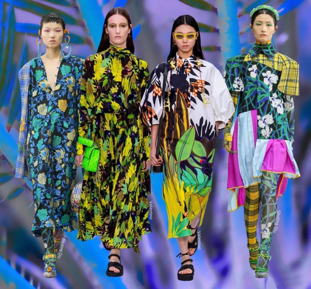 流行趋势 | 2021春夏女装设计图案灵感趋势