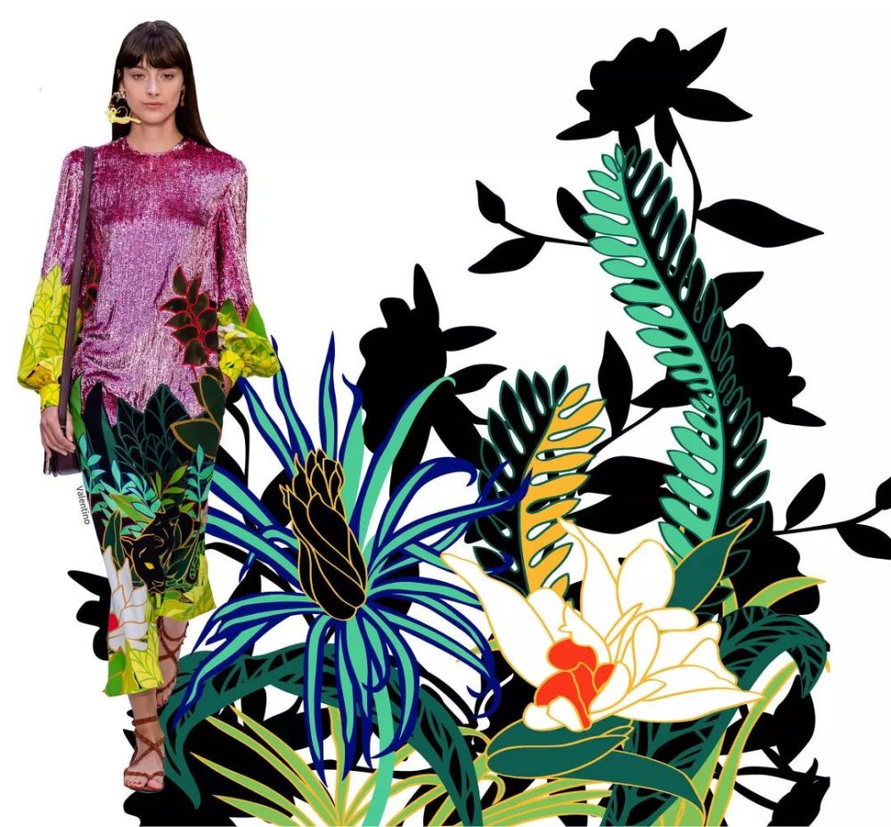 流行趋势 | 2021春夏女装设计图案灵感趋势