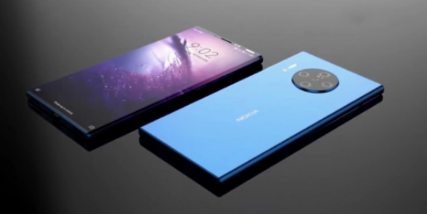 诺基亚新机概念图全视屏曲面机身超窄边框颜值美出新高度