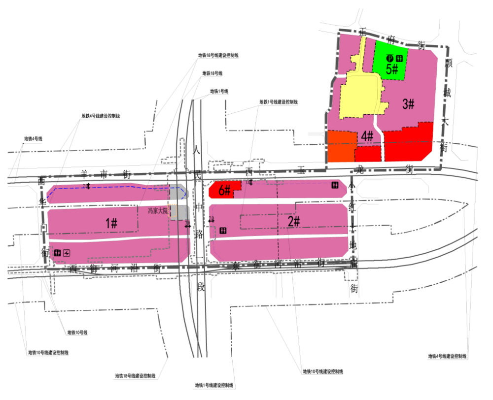 地铁骡马市站tod用地调规 "摩天大楼"组团越来越近?