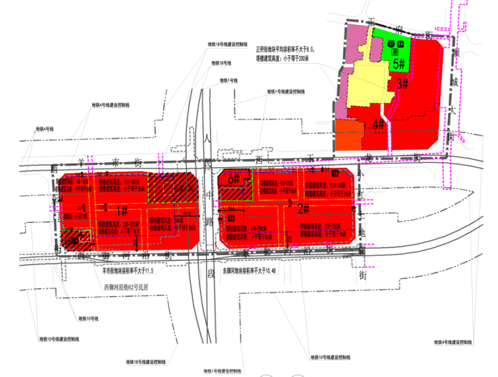 地铁骡马市站tod用地调规 "摩天大楼"组团越来越近?