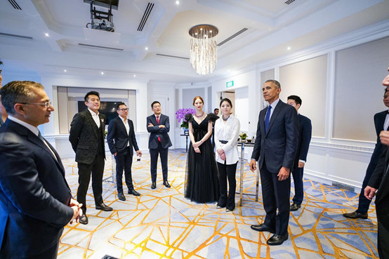 bellagraph创始人eva主持奥巴马基金青年领袖座谈会