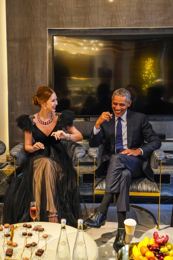 bellagraph创始人eva主持奥巴马基金青年领袖座谈会