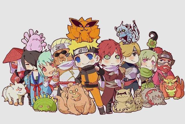 名作动漫切换到q版画风会怎样?