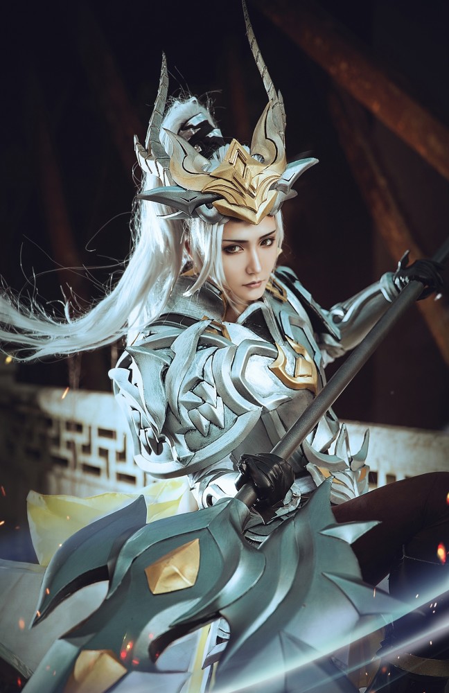 王者荣耀韩信白龙吟cos