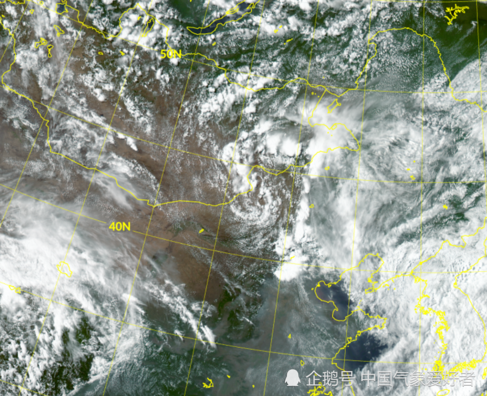局地冰雹!冷涡冲入北方太空可见,华北大量雷雨云爆发