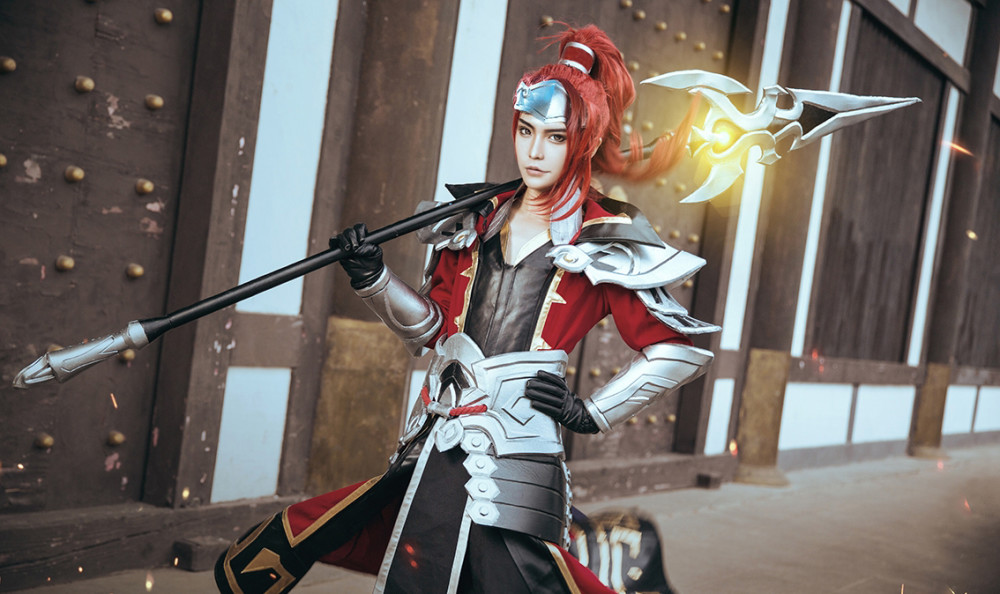 《王者荣耀》韩信&赵云cos_腾讯新闻