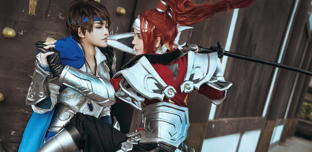 《王者荣耀》韩信&赵云cos_腾讯新闻