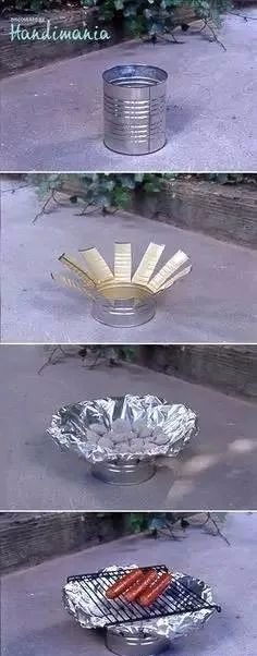 旧物改造9款铁罐的手工作品210626