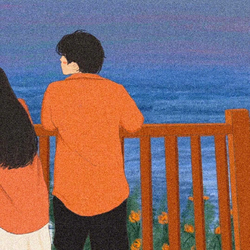 情侣头像丨插画小众