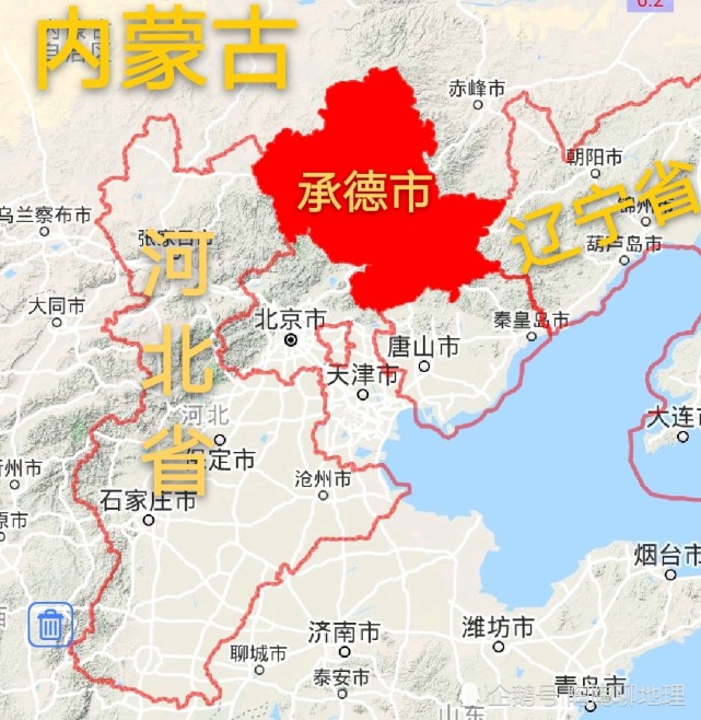 承德市建成区面积排名双桥区最大鹰手营子矿区最小了解一下