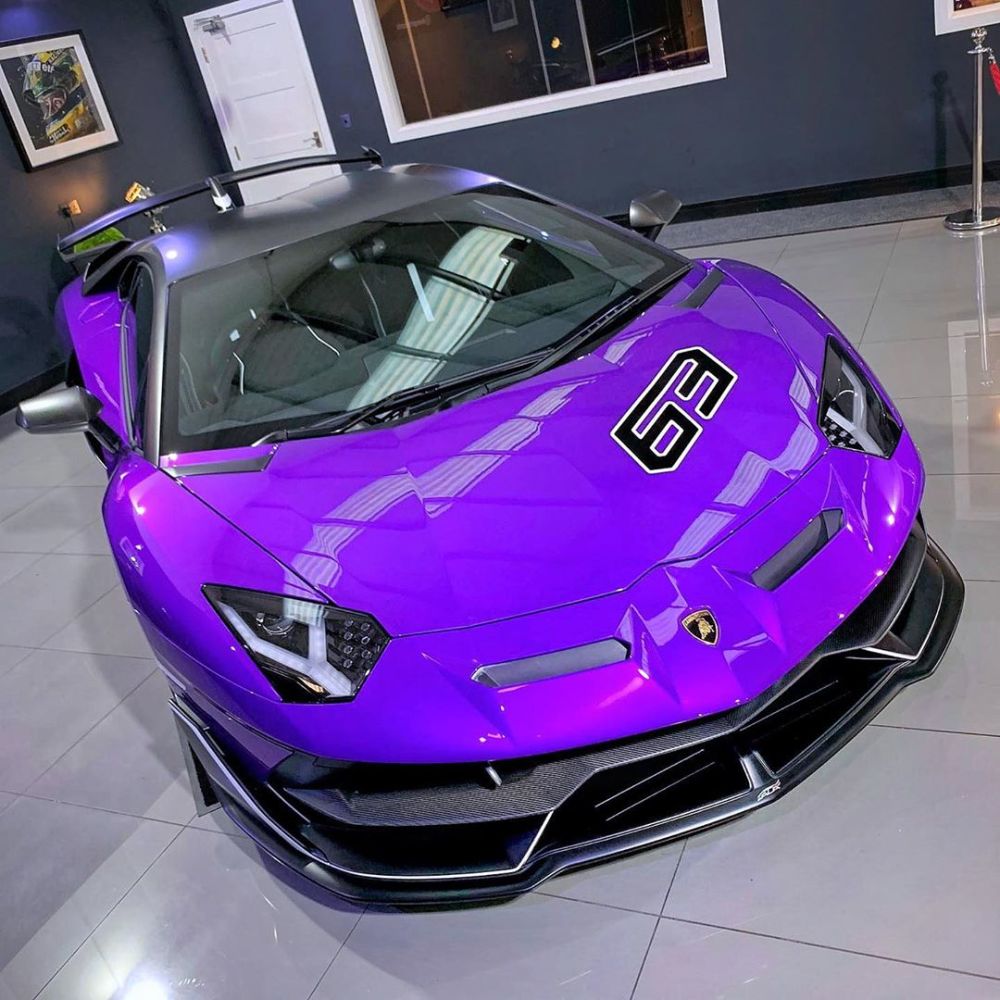兰博基尼aventadorsvj63特别版全球限量63台