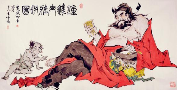 讲武后突然病重,久治不愈,一天夜里明皇在睡梦间突然见到一虬髯大汉