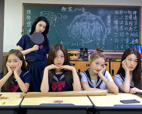 the9爱搞小团体孔雪儿许佳琪成一派虞书欣只能跟林小宅玩