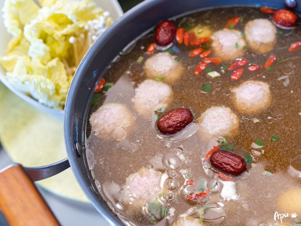 「鲜枣手工肉丸汤」
