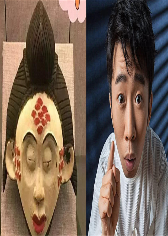 明星的前世今生陈建斌酷似复制看到杨迪不愧是谐星