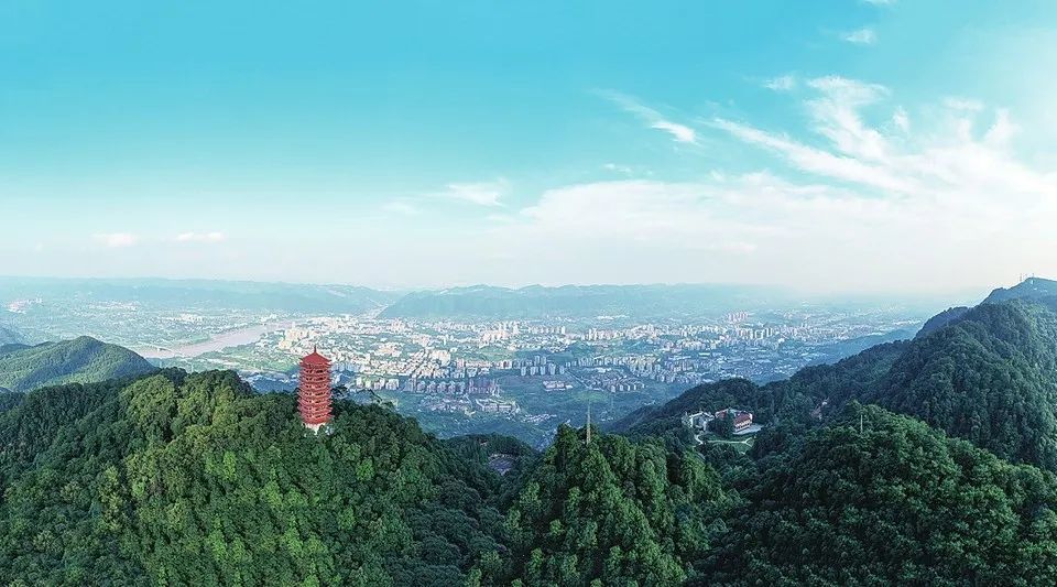 缙云山的日出我不仅有缙云九峰美景等自身优越景观,还有"缙静""缙云